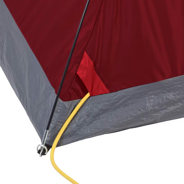 Coleman Flatwoods II 4-Person Lightweight Dome Camping Tent - Red