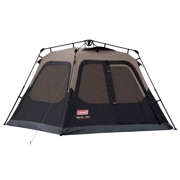 Coleman 4-Person Cabin Camping Tent with Instant Setup – Black