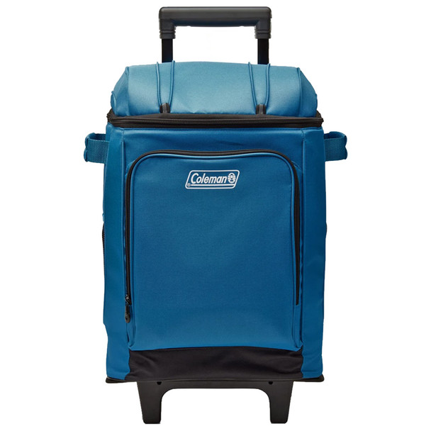 Coleman CHILLER 42-Can Soft-Sided Portable Cooler with Wheels - Deep Ocean