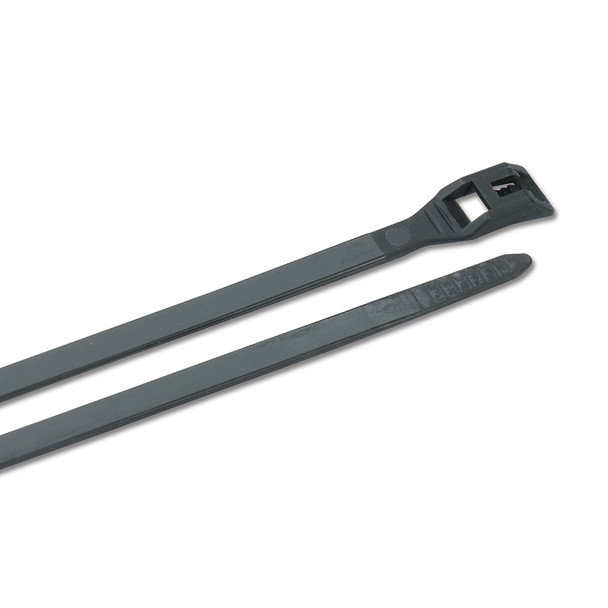 Ancor UVB Low Profile 8-Inch Cable Ties - 100 Pack for Secure Wiring and Hose Management