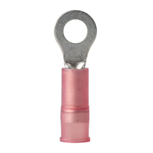 Ancor 22-18 AWG #8 Nylon Ring Terminal - 100-Pack for Marine and Electrical Applications