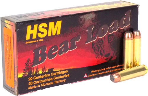 HSM Ammo Bear .450 Bushmaster 300 Grain Jacketed Soft Point - 20 Rounds Per Box