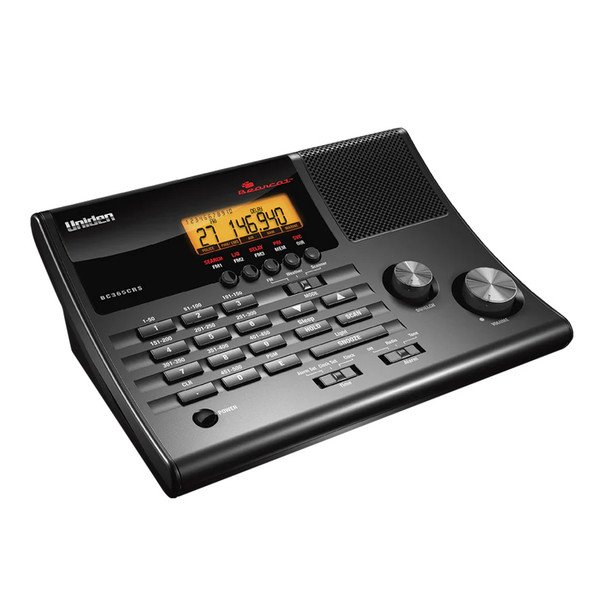 Uniden BC365CRS Desktop Analog Scanner with 500 Channels, FM Radio & Weather Alert