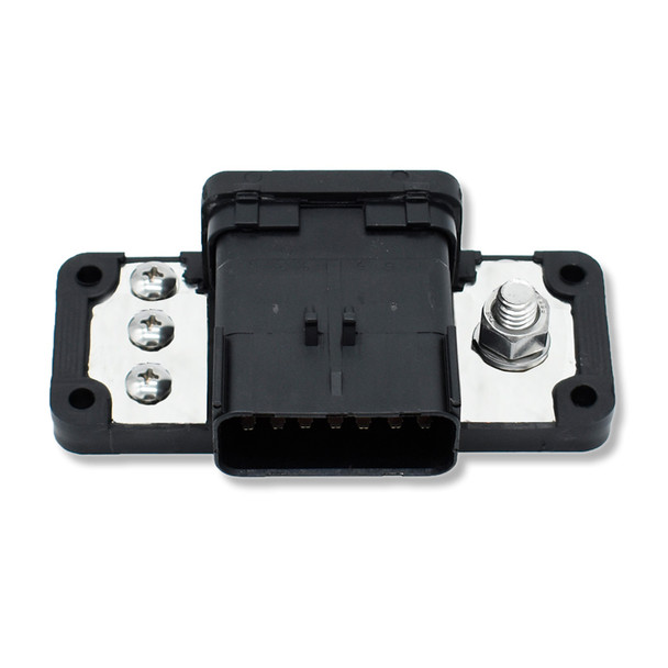 Bluewater 14 Position FCI Busbar with 3 Screw 1 Post - Durable Marine-Grade Electrical Connector
