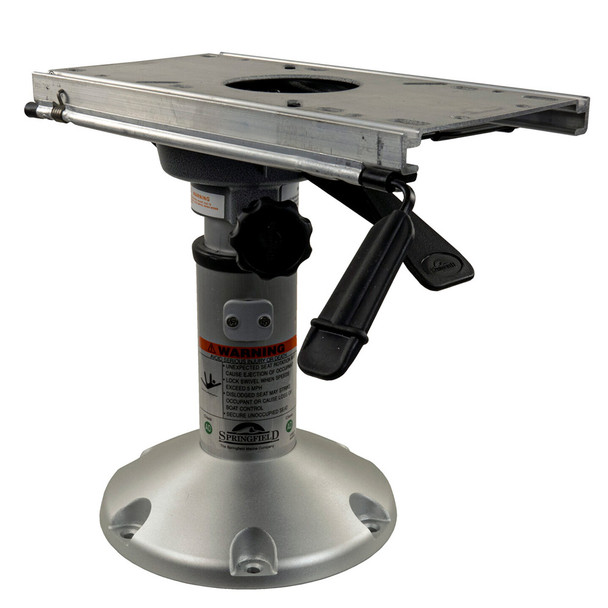 Springfield Marine 2-3/8-inch Adjustable Locking Mainstay Package with Air-Powered Pedestal