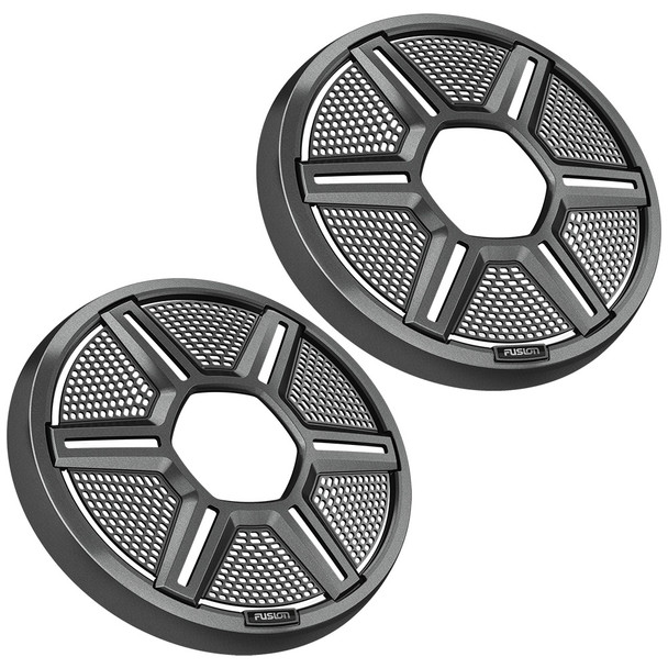 Fusion Apollo 8.8-Inch Shielded Grey Speaker Grilles (Pair) - Part Number 010-13292-10