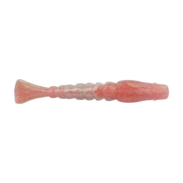 Berkley Gulp! Saltwater Turbo Shrimp - 4 Inch Flamingo Chrome