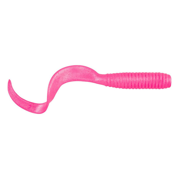 Berkley Gulp! Saltwater Grub - 5 Inch Pink - Effective Soft Bait for Saltwater Fishing
