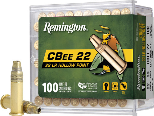 Remington C-Bee 22LR 33-Grain Hollow Point Ammunition