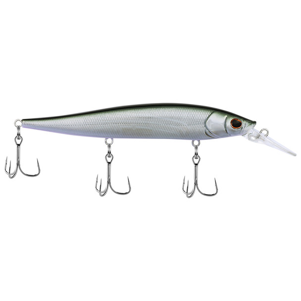 Berkley Stunna Silver Dolla 112+1 1/2oz Jerk Bait for Saltwater and Freshwater Fishing