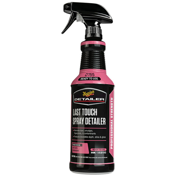 Meguiar's Last Touch Spray Detailer - 32oz for Car Cleaning & Polishing