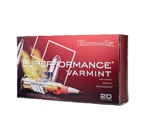 Hornady SPF Varmint .223 WSSM Polymer Tipped Bullet Ammunition, 55 Grains