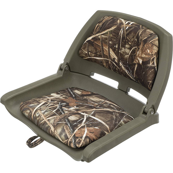 Attwood Marine Swivl-Eze Padded Flip Seat - Camo