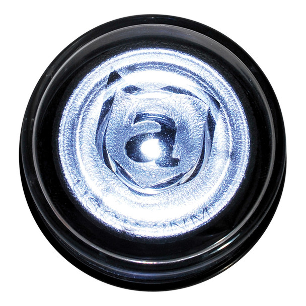 Attwood Marine LED Wake Tower All Around Light Part #5580A7 – 2 Mile Visibility, 12V Waterproof White LED Light