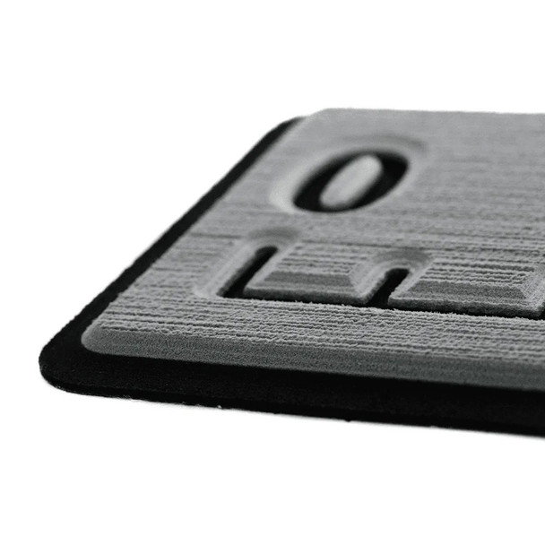 SeaDek 48-Inch Routed Fish Ruler with Brushed Texture in Mocha and Black