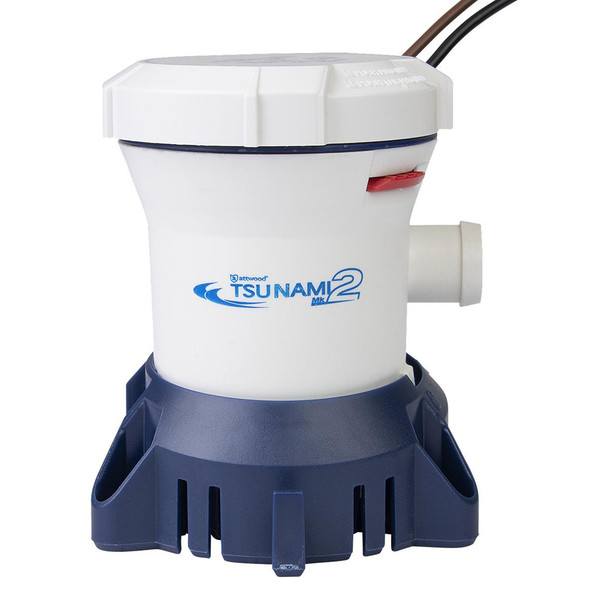 Attwood Marine Tsunami MK2 Manual Bilge Pump T800 - 800 GPH, 12V