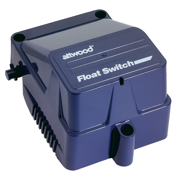 Attwood Marine Automatic Float Switch with Cover for 12V & 24V Systems