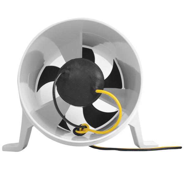 Attwood Marine Turbo 4000 Series II In-Line 12V Blower - Water-Resistant, White