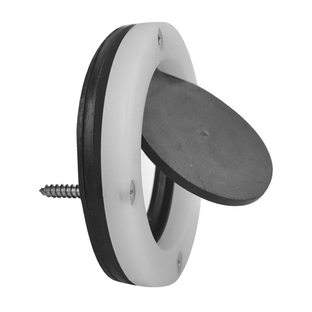 Attwood Marine 3876-3 Scupper Valve – 2-7/8 inch Water Exit for Self-Bailing Boat Cockpits