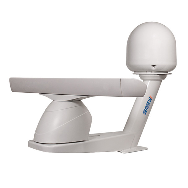 Seaview 22.5-inch Dual Mount for Up to 4.5-foot Open Array Radar with Modular Top Plate