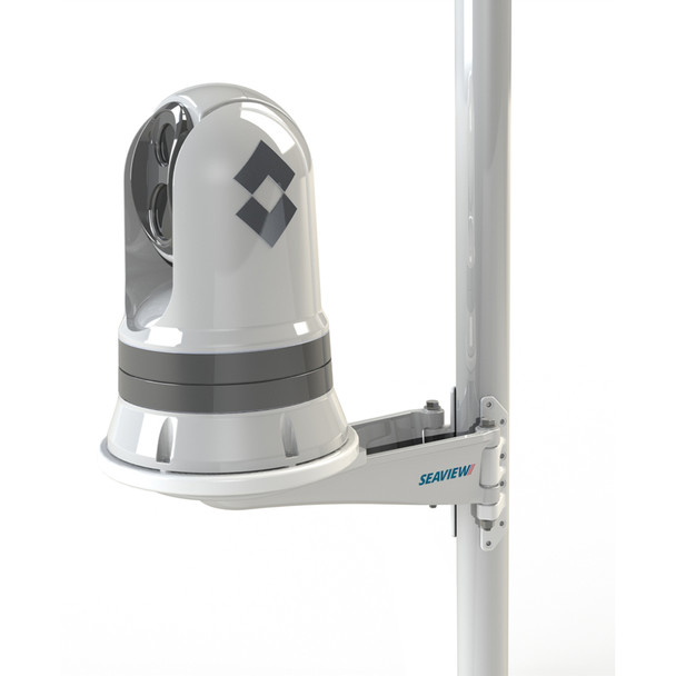Seaview Mast Mount for FLIR M300 Series – Fits Masts 2-5/8 Inch or Larger