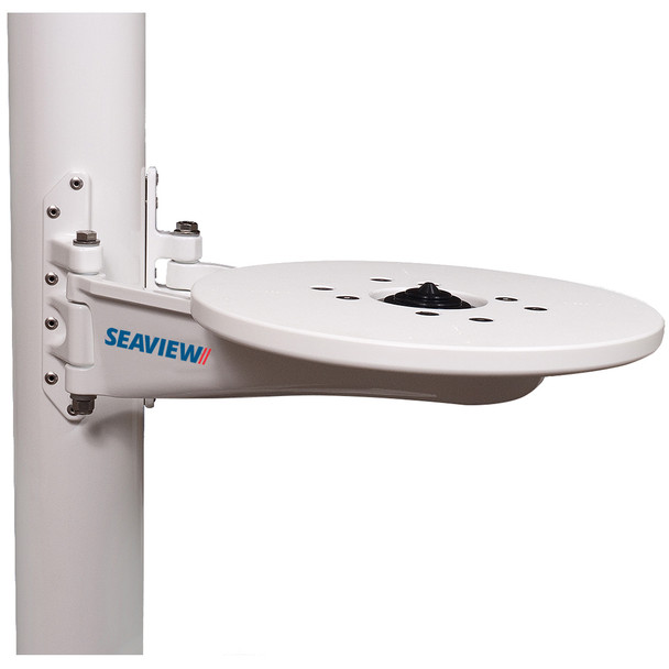 Seaview Mast Mount for KVH TV1 - Heavy Duty Adjustable Radar Mount