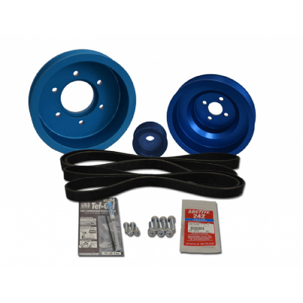 Balmar Pulley Kit for Yanmar 4JH3-TE and 4JH3-HTE Diesel Engines