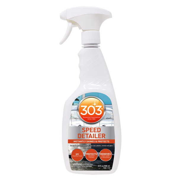 303 Marine Speed Detailer 32oz – Premium Boat Surface Cleaner and Protectant