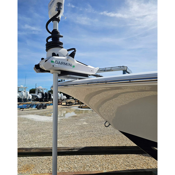 Sea Swivel Trolling Motor Mount for Minn Kota, Garmin, Rhodan, & Power Pole Bow-Mount Motors