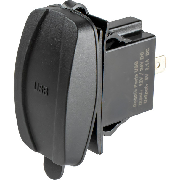 Sea-Dog USB & USB-C Rocker Switch Style Power Socket with Power Delivery