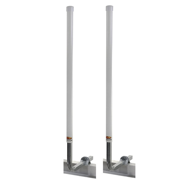 C.E. Smith 60-Inch Post Guide-On with I-Beam Mounting Kit for Boat Trailers and Lifts