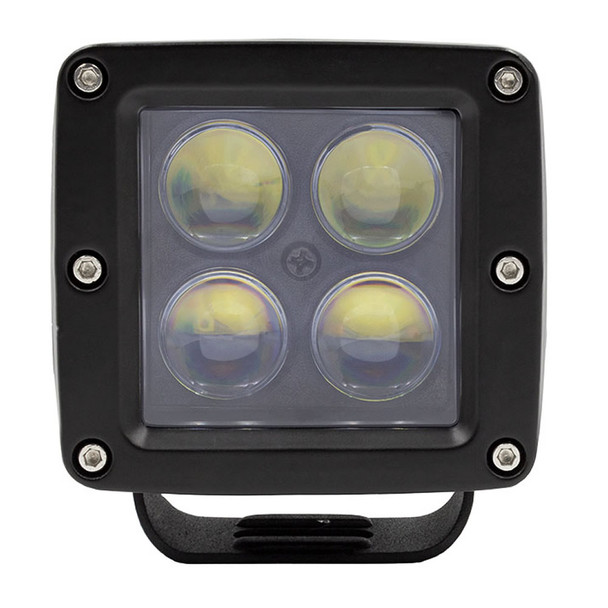 HEISE LED Lighting Systems 3-inch 4 LED Cube Light - High-Performance Spot Beam