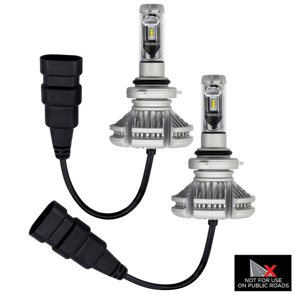HEISE 9006 LED Headlight Kit - Single Beam for Enhanced Night Visibility
