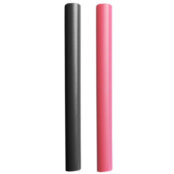 Pacer BEHS3/8-3BKRD Battery Cable Heat Shrink Tubing - 3/8 inch x 3 inch Black and Red (2-Piece Combo Pack)