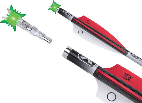 TEN POINT Lighted XBow Nock HEA-379.3 * One-Piece Green Lighted Nock for Crossbows