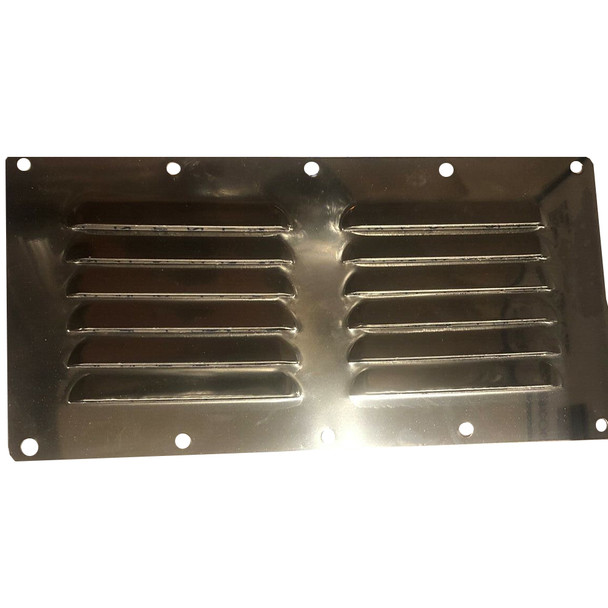 Sea-Dog Stainless Steel Louvered Vent - 9-1/8 x 4-5/8 Inches