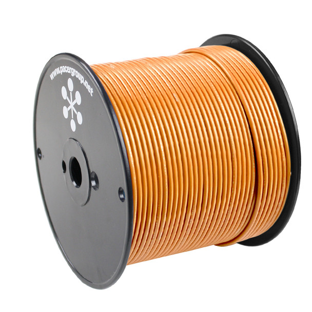 Pacer Orange 18 AWG Primary Marine Wire - 500 Feet