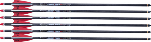 TEN POINT CenterPunch HPX 20-Inch Carbon Fiber Arrows - Model HEA-770.6