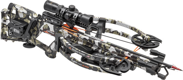 Wicked Ridge XBOW Fury 410 Crossbow with 3-Match 400 Arrows and Quiver