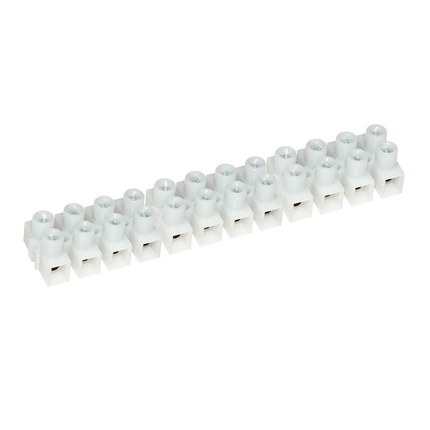 Pacer 15A Euro Style Terminal Block – 12 Gang, 5 Pack