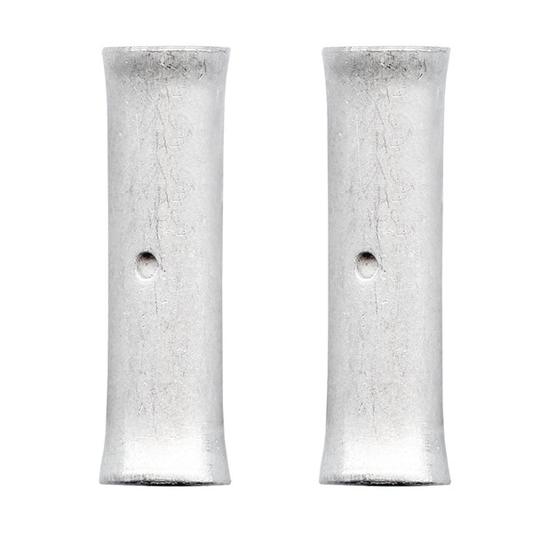 Pacer Seamless Butt Splice for 1 AWG Wire, Non-Insulated, 2 Pack
