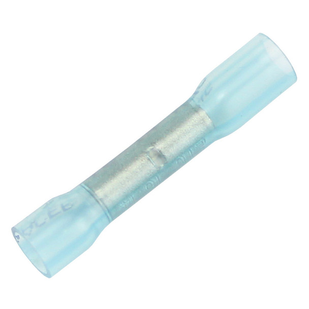 Pacer 16-14 AWG Heat Shrink Butt Connector - 500 Pack for Reliable Wire Connections