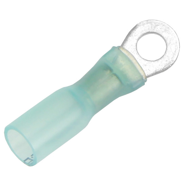 Pacer 16-14 AWG Heat Shrink Ring Terminal with #8 Stud Size - 500 Pack