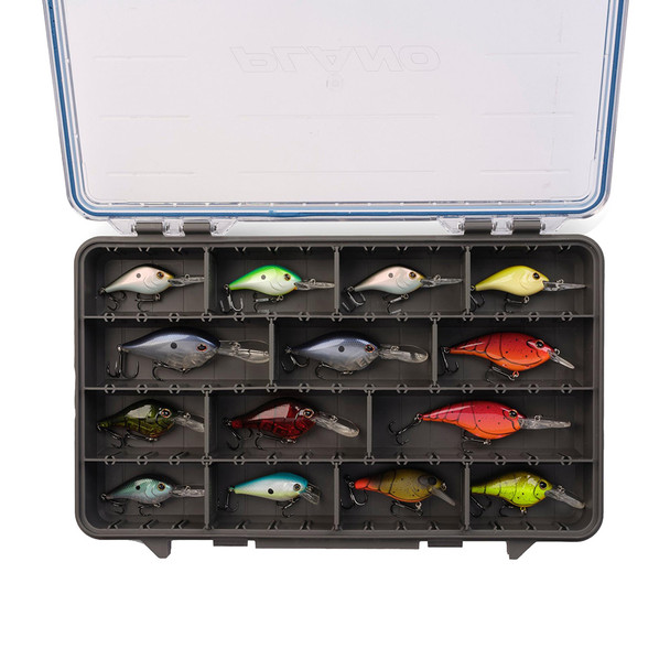 Plano Waterproof Stowaway 3700 - Durable, Waterproof Storage Box for Fishing Gear