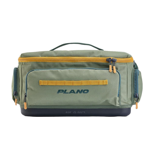 Plano Weekend Tackle Bag 3700 Moss - Durable Waterproof Storage for Anglers