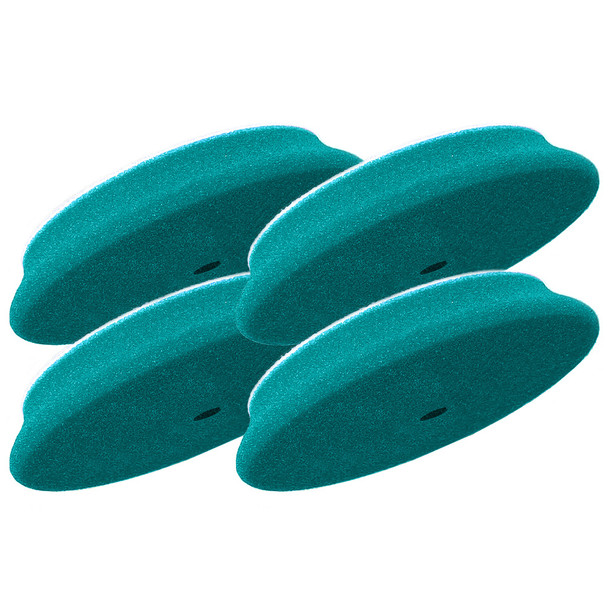 RUPES D-A Intermediate Foam Polishing Pad 70mm Light Blue 4-Pack for Dual-Action Polishers