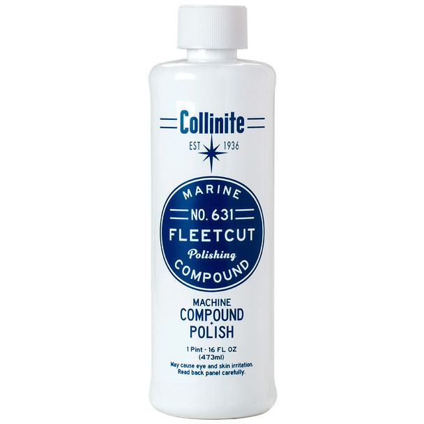 Collinite 631 Fleetcut Polishing Compound - 16oz for Marine Detailing
