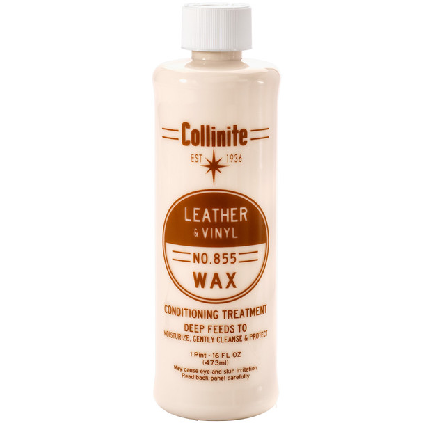 Collinite 855 Leather & Vinyl Wax - 16oz for Restoring and Protecting Leather and Vinyl Surfaces