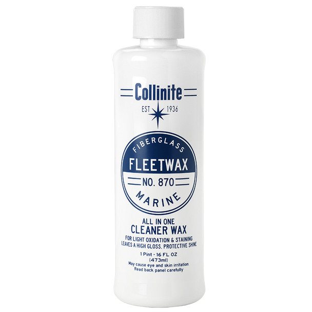 Collinite 870 Marine Fiberglass Fleetwax – 16oz for Superior Marine Surface Protection