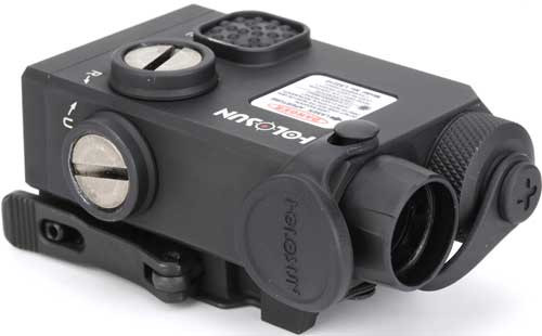 Holosun 221 Red & IR Dual Coaxial Laser Sight - Co-Aligned Laser System for Night Vision Compatibility